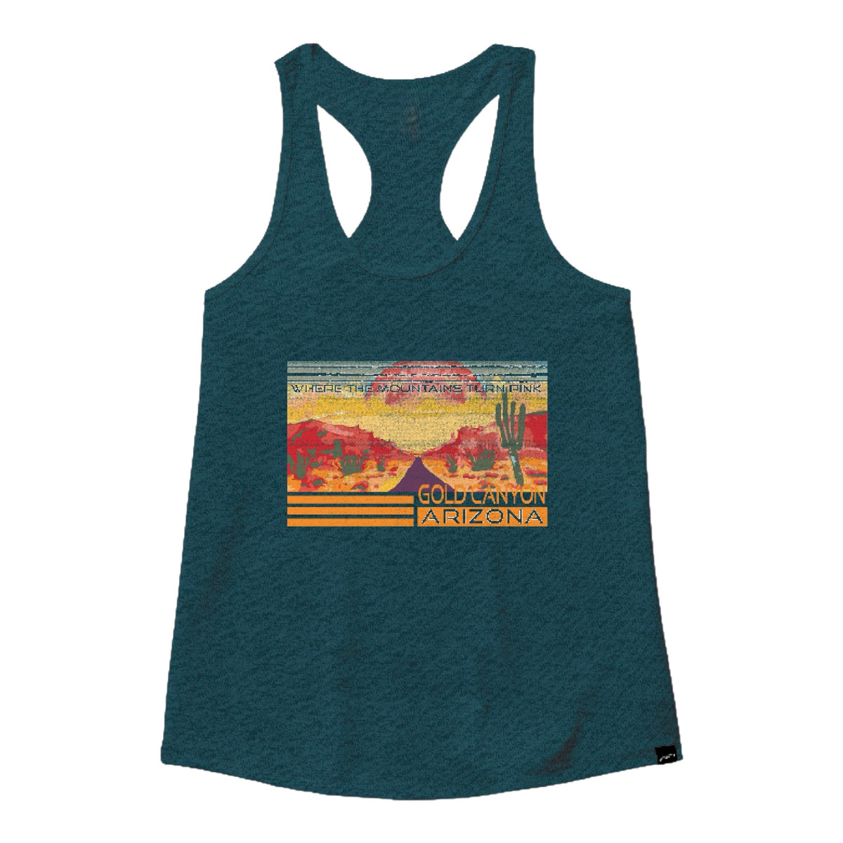Desert Sunset  Vista Tri-blend Tank Top