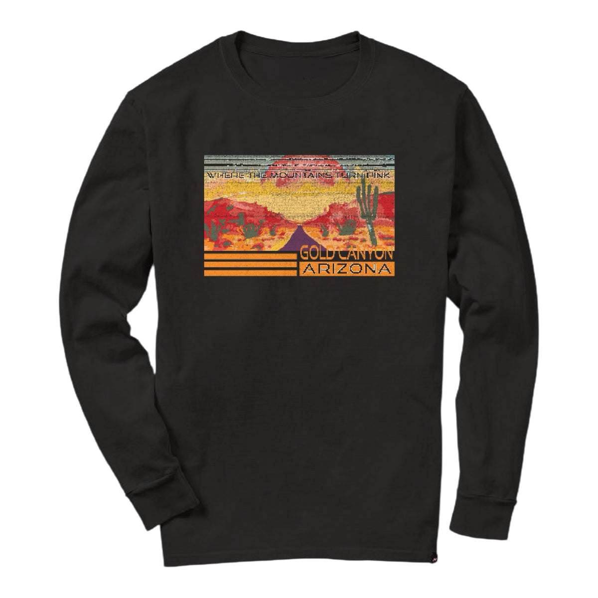 Desert Sunset  Vista Unisex Long Sleeve Explorer Tee