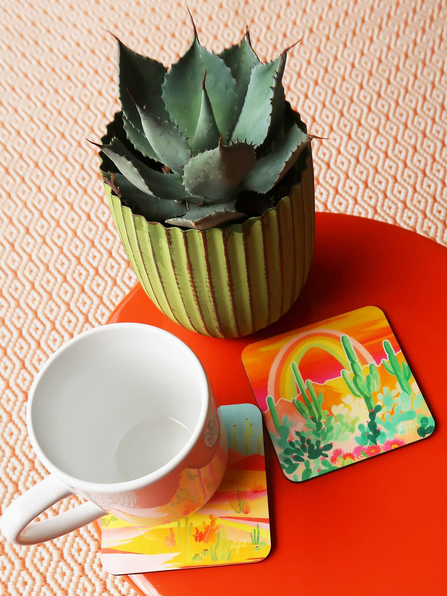 "Desert Vibrance" Boxed Coaster Set