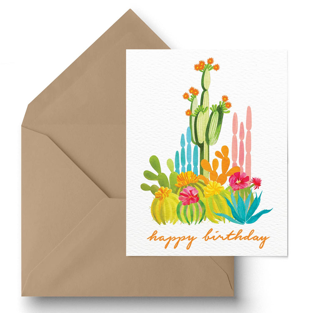 "Desert Whimsy" Birthday Card