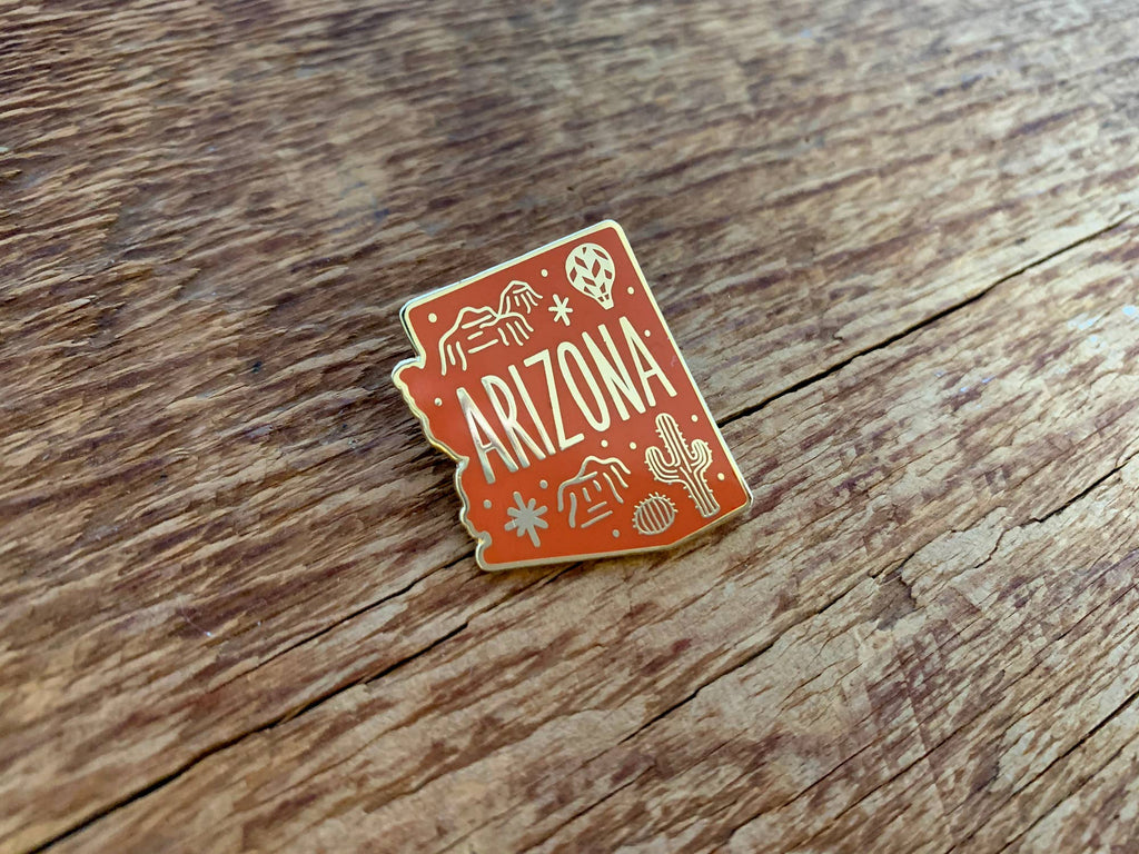 Arizona Enamel Pin