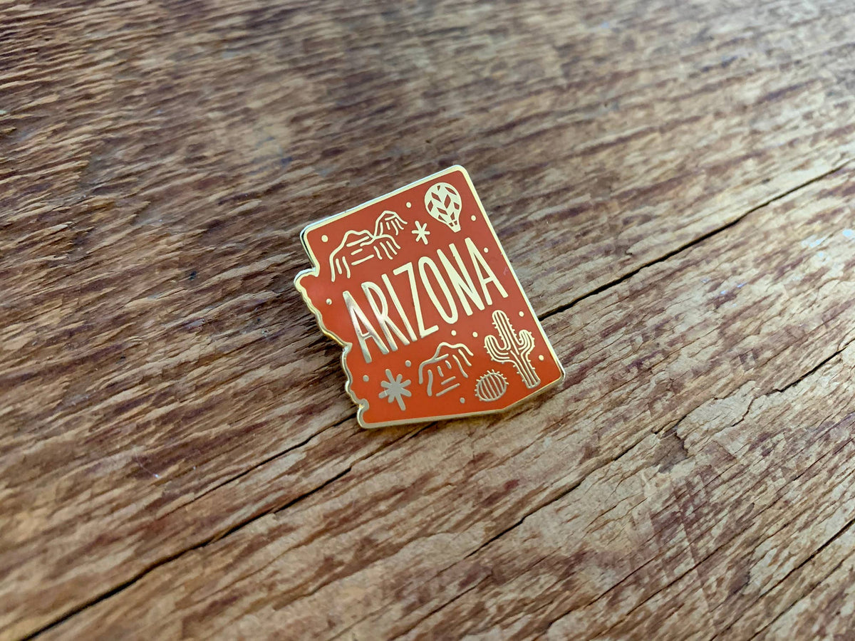 Arizona Enamel Pin