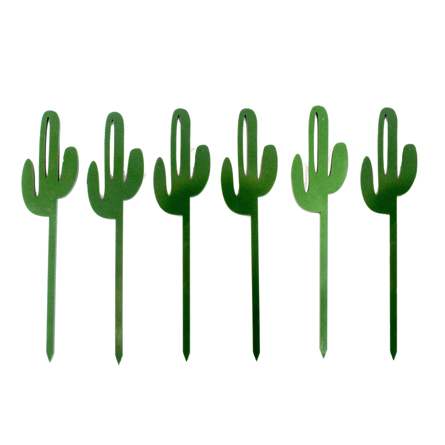 Cactus/Western Metallic Cocktail or Appetizer Picks