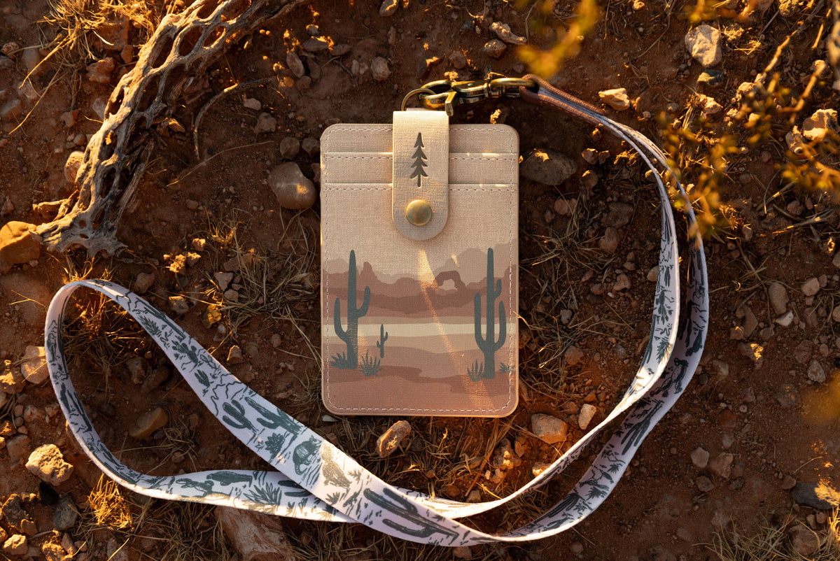 Desert ID Badge Holder