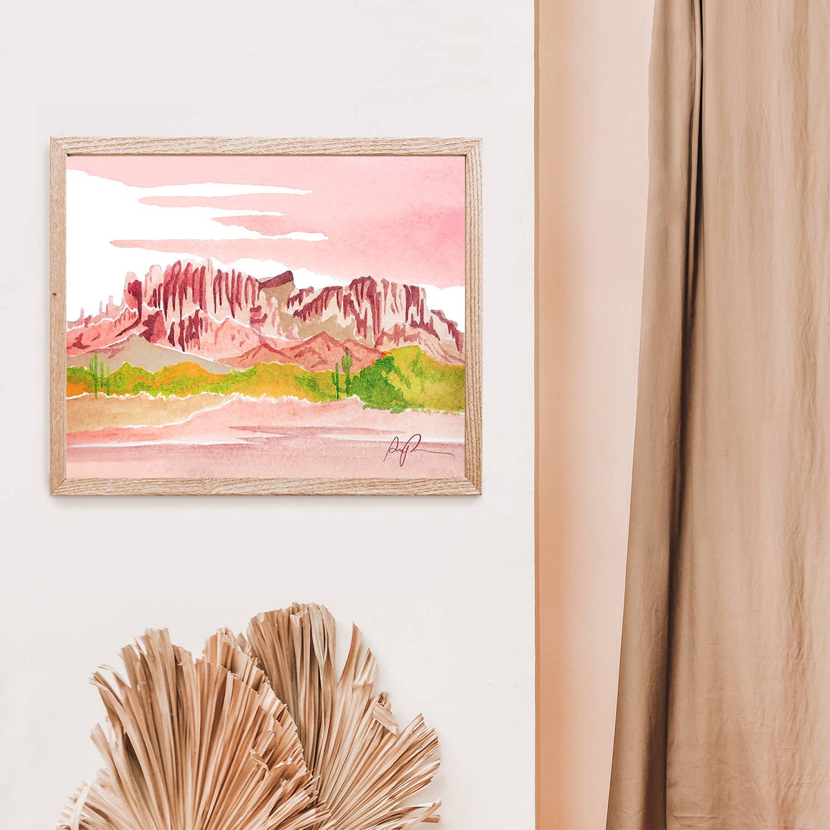 "Blushing Superstitions" Art Print: 8"x10"