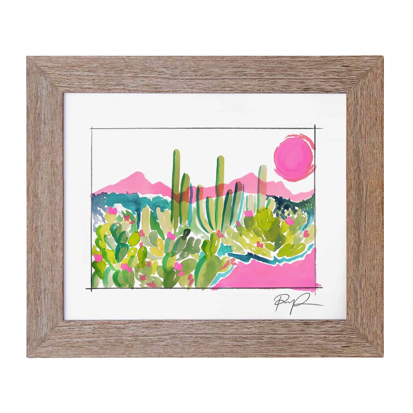 "Rose West" Art Print: 8"x10"