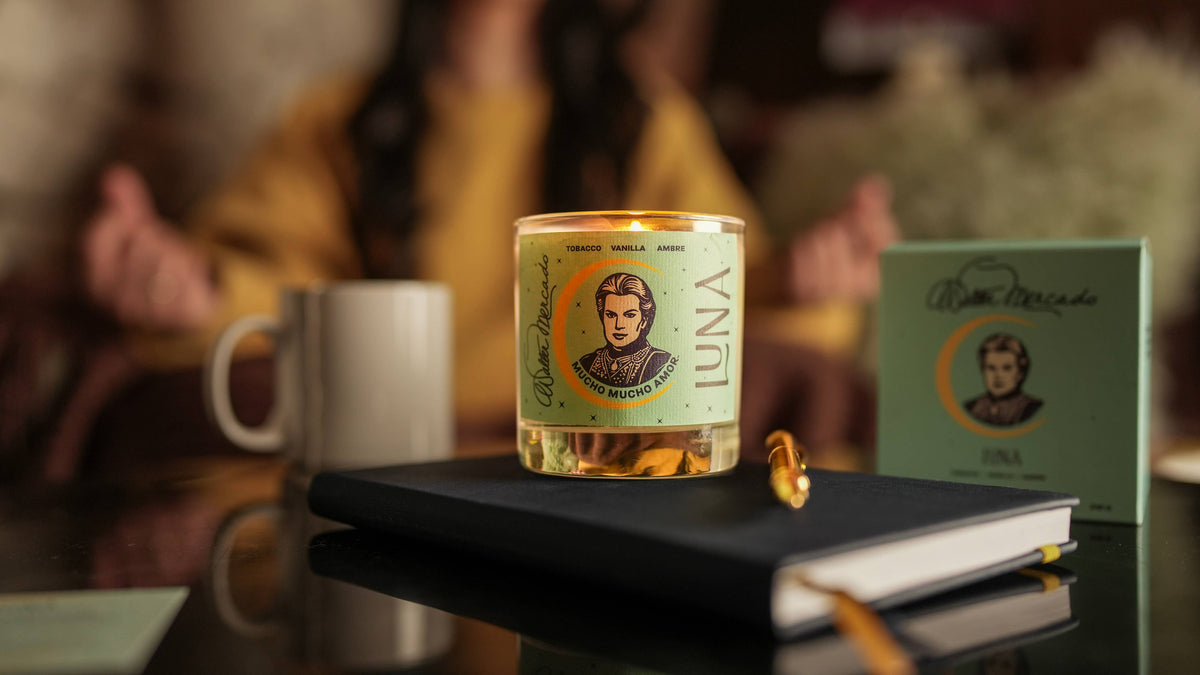 Luna ( Moon ) Candle-Walter Mercado