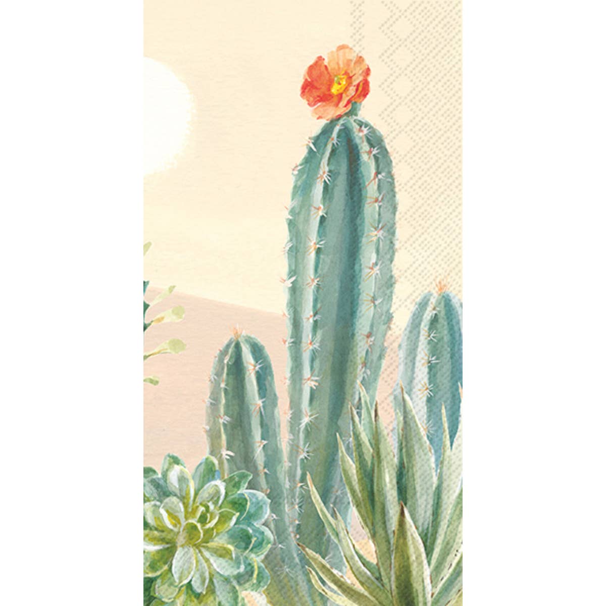 Paper Guest Towels Pack/20 Desert Greenhouse
