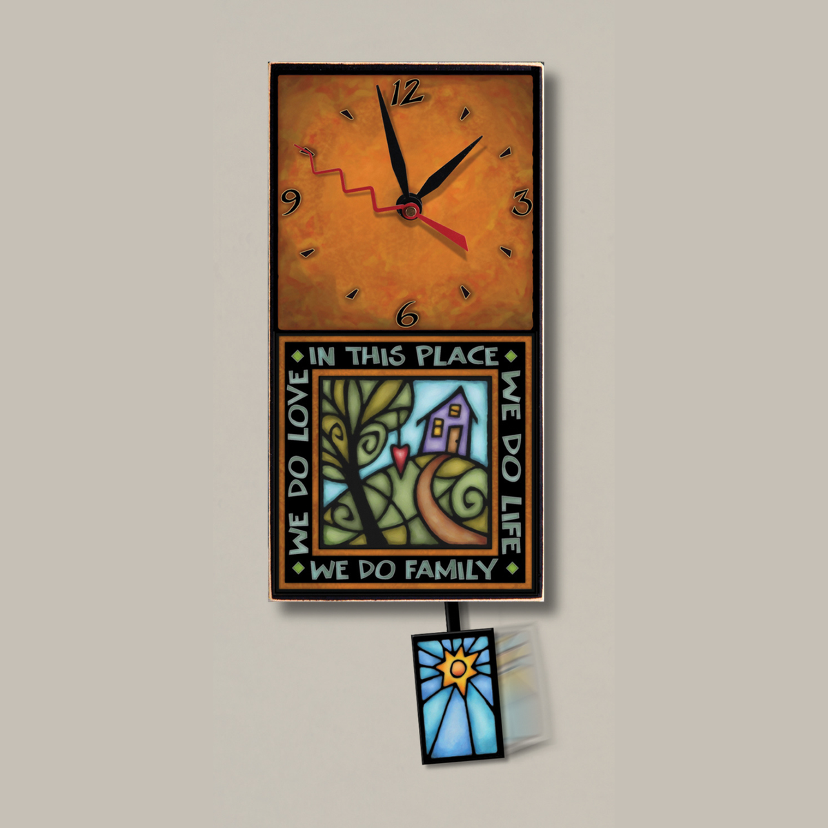 WAC196 - We Do Family Clock