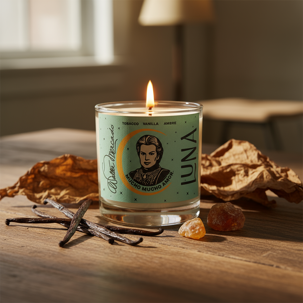 Walter Mercado Luna ( Moon ) Candle