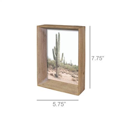 Mika Picture Frame, Wood - 5x7